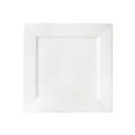 Porselen Quadro Beyaz Düz Tabak 21Cm  