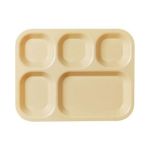 Trapezoid Ko-Polimer 5 Bölmeli Tepsi