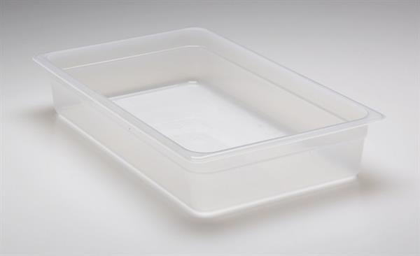 Yarı Saydam Polipropilen Tam Boy Küvet GN 1/1 32,5x53 cm