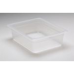 Yarı Saydam Polipropilen Yarım Boy Küvet GN 1/2 26,5x32,5 cm