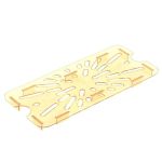 Yüksek Isı Polikarbon Bir Bölü Üç Boy Boy Dip Süzgeç