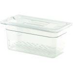 GN 1/3 17,6x32,5 cm Polikarbon Süzgeç Küvet