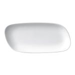 Porselen Perspective Beyaz Kayık Tabak 1