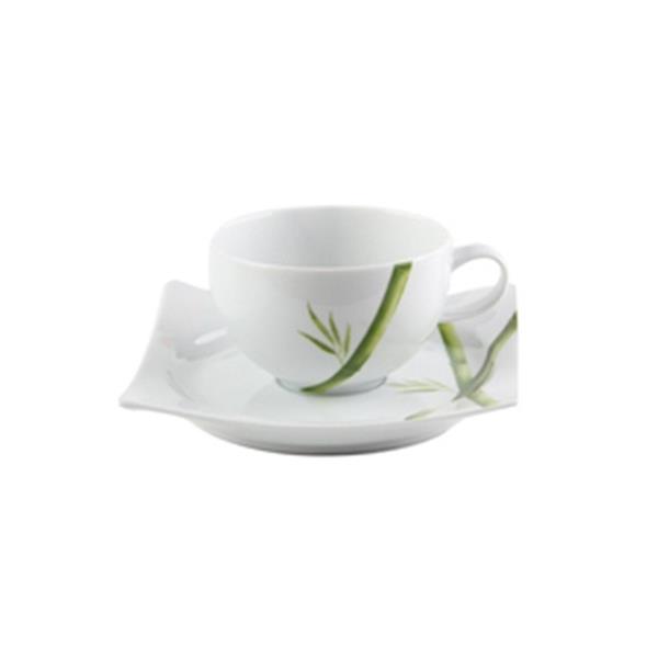 Porselen Bambu Çay Nescafe Fincan Takımı
