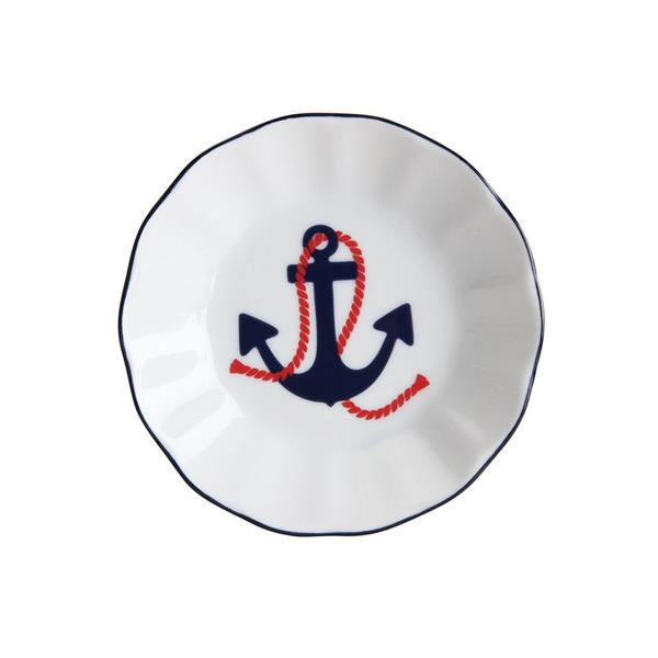 Porselen Marine Çay Tabağı