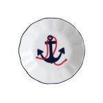 Porselen Marine Çay Tabağı