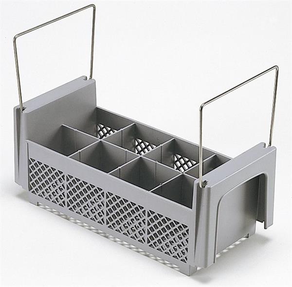 Camrack 8 Bölmeli Yarım Boy Çatal - Bıçak Basketi Tutacaklı