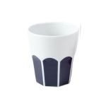 Porselen Marine Lacivert Bardak