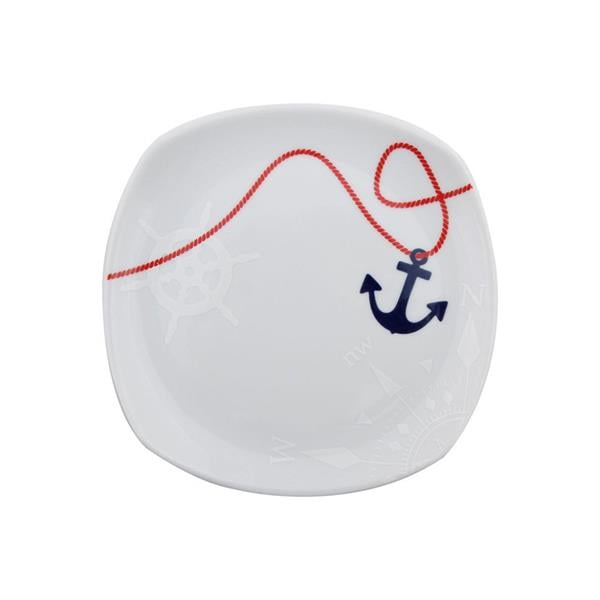 Porselen Marine Düz Tabak