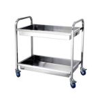 2 Katlı Bulaşık Toplama Arabası