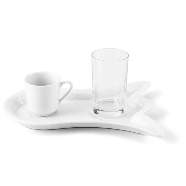 Porselen Lale Kahve Seti