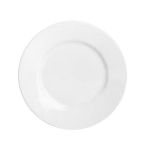 Porselen Bella Beyaz Düz Tabak 19Cm   