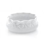 Dekoratif Rölyefli Kase Dekorsuz 17 cm