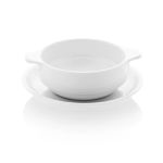 Porselen Delta Konsome Tabağı 17 cm