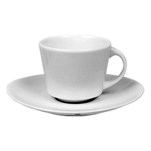 Porselen Elips Kahve/Nescafe Çay Fincanı ve Tabağı 90, 170 cc