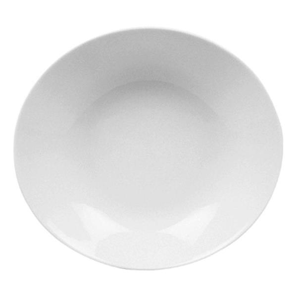 Porselen Elips Çukur Tabak 22 cm