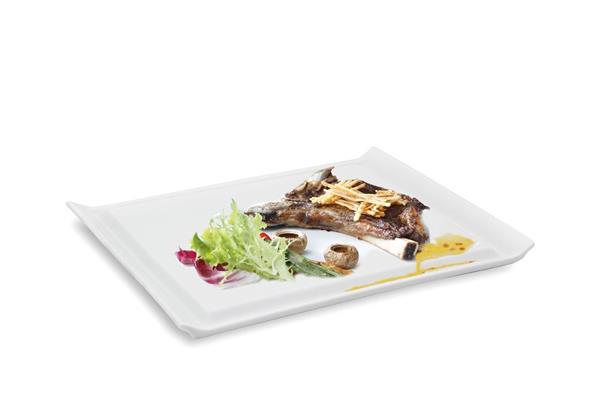 Porselen Beyaz Biftek Tabağı 32C