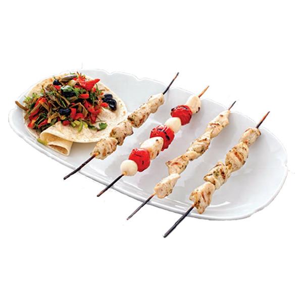 Porselen Steakhouse Şiş Servis Tabağı