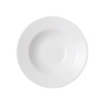 Porselen Bella Beyaz Çukur Tabak 21Cm  