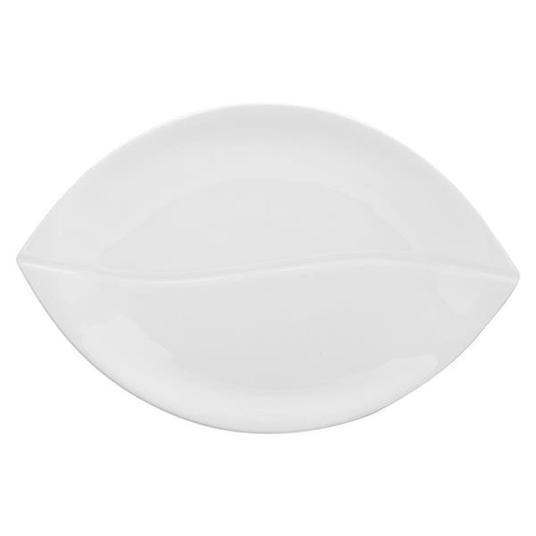 Porselen Santorini Kayık Tabak