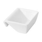 Porselen Yardımcı Parçalar Kare Kulplu Sosluk