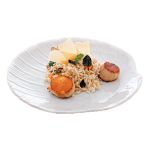 Porselen Denizden Gelenler İstiridye Tabağı 24 cm