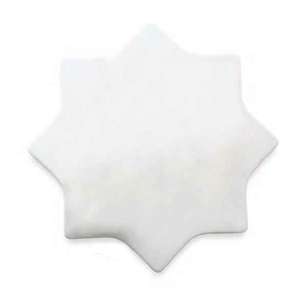 Porselen Meze Tek Lokma Tapas Sekizgen Yıldız Dekorsuz 26 cm