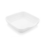 Porselen Fırın / Porfire Kulplu Kare Fırın Kabı