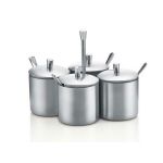 Paslanmaz 4'lü Baharatlık Takımı