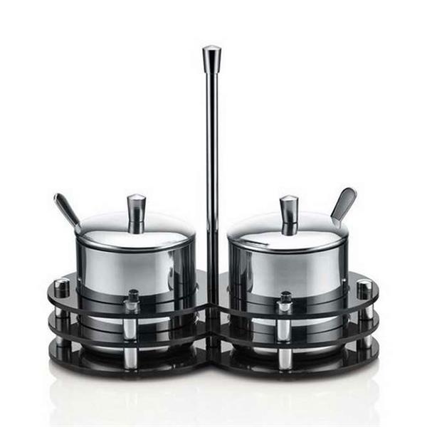 Pleksi Standlı 2'li Baharatlık Takımı