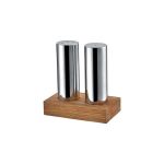 Ahşap Standlı 2'li Tuzluk Takımı