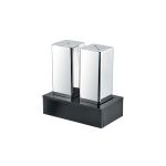 Pleksi Standlı 2'li Tuzluk Takımı