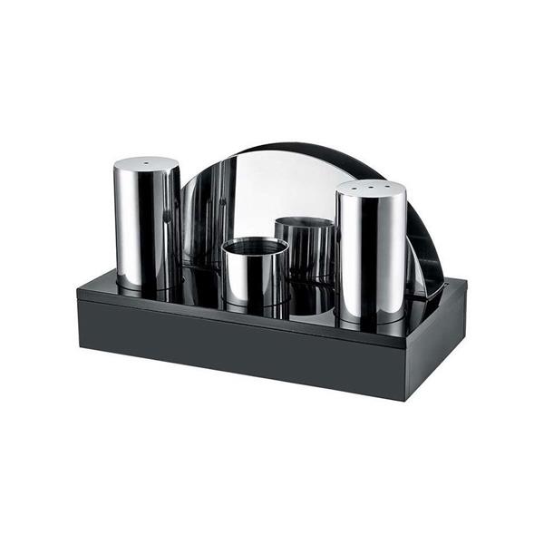 Pleksi Standlı Tuzluk Peçetelik Takımı