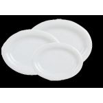 Porselen Dove Beyaz Kayık Tabak 20Cm  