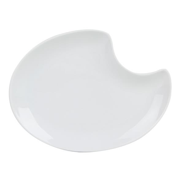 Porselen Beyaz Palet Tabak 25Cm     