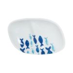 Porselen Deep Blue Desen1 Sos Tabağı 14C