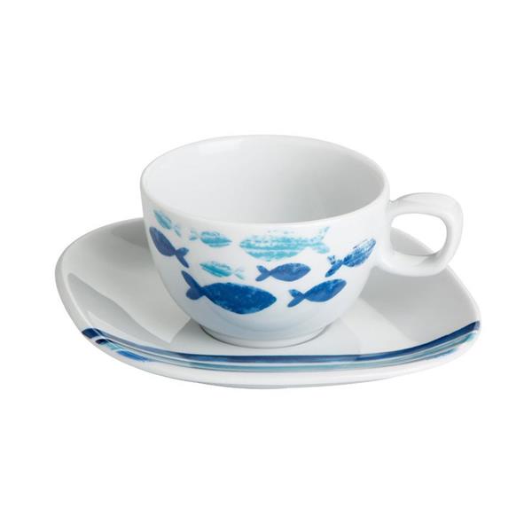 Porselen Deep Blue Desen3 Tabaklı Kahve 