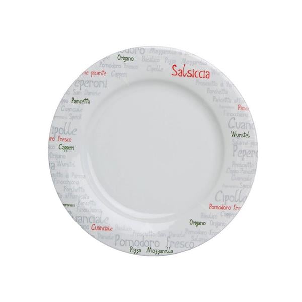 Porselen Italy Düz Tabak 17Cm      