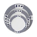 Porselen Akdeniz Düz Tabak 16Cm     