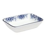 Porselen Blue Manoir Desen1 Salata Tabağ