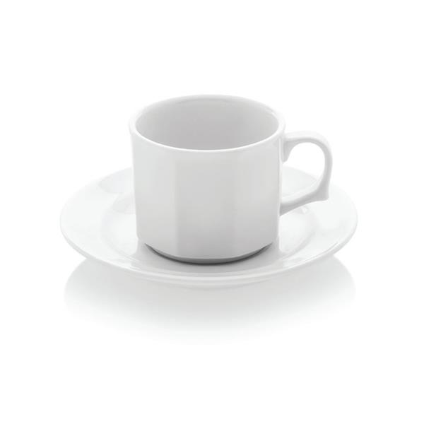 Porselen Köşeli & Yeni Otel Kahve Fincan Takımı 65 cc