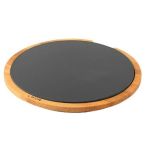 Ahşap ve Porselen Servis Plakası