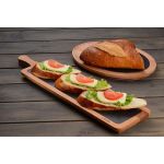 Lava Porselen Plakalı Ahşap Servis Küreği