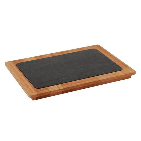 Porselen Plakalı Ahşap Et Tahtası