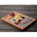 Porselen Plakalı Ahşap Et Tahtası