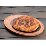 Porselen Plakalı Oval Ahşap Et Tahtası