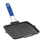 Tel ve Silikon Saplı Döküm Demir Izgara Tava