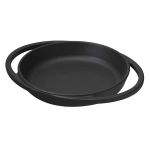 Döküm Demir Kulplu Yuvarlak Tava