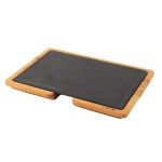 Ahşap Servis Tahtası, Hot Plate Döküm Demir Plakalı