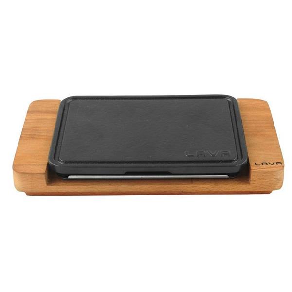 Ahşap Altlıklı Dikdörtgen Hot Plate